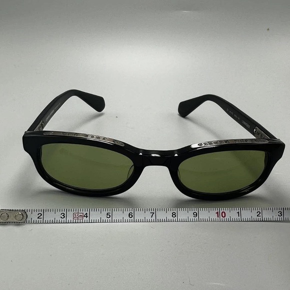 Chrome Hearts Sunglasses Lowrider Black Frame Green Lens main image 6
